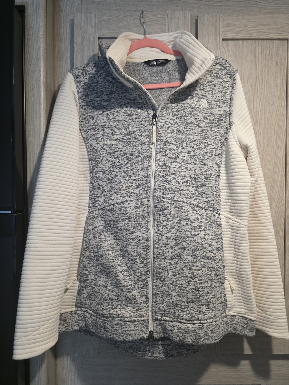 The North Face Women's Zip-Up Fleece Hooded Jacket Large